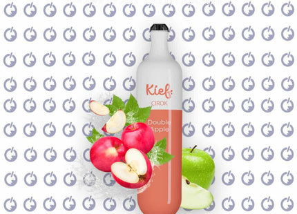 Kief Cirok Double Apple disposable تفاح - Xtra Flavors -  الكلان فيب.