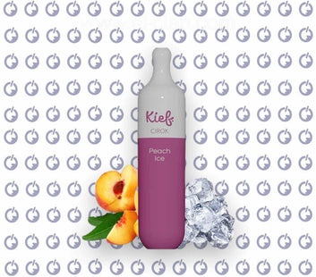 Kief Cirok Peach Ice disposable خوخ - Xtra Flavors -  الكلان فيب.