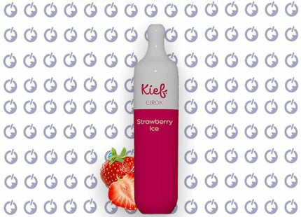 Kief Cirok Strawberry Ice disposable فراوله - Xtra Flavors -  الكلان فيب.