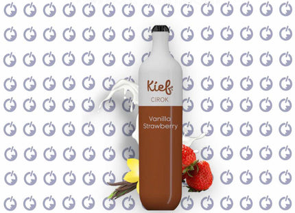 Kief Cirok Vanilla Strawberry disposable فراوله فانيلا - Xtra Flavors -  الكلان فيب.