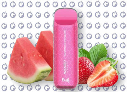 KIEF NORD BAR Watermelon Strawberry disposable نورد بار بطيخ فراوله - Xtra Flavors -  الكلان فيب.