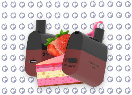 Xtra Flow Strawberry Cake disposable اكسترا فلو تشيزكيك فراوله - Xtra Flavors -  الكلان فيب.
