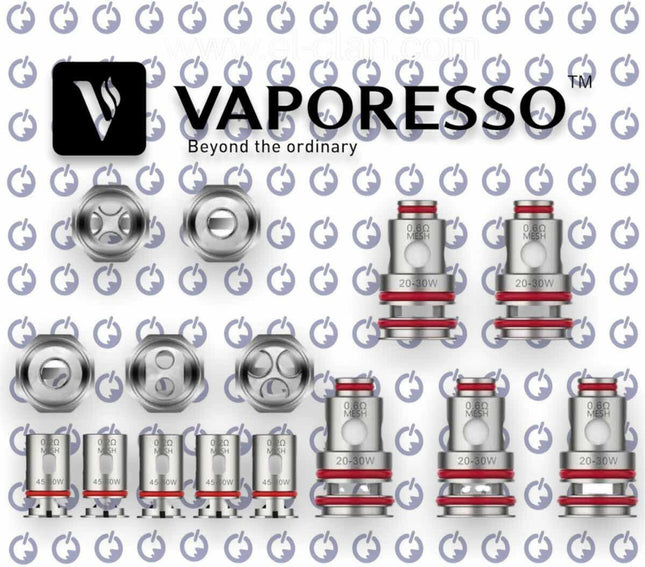 Vaporesso Coils كويلات شركة فابوريسو - Vaporesso -  الكلان فيب.