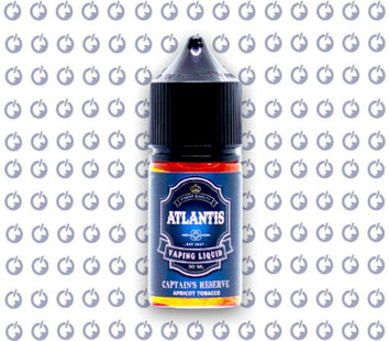 Atlantis Apricot Tobacco توباكو مشمش - Atlantis E-Juice -  الكلان فيب.