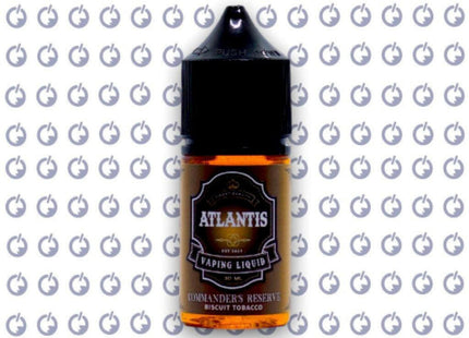 Atlantis  Biscuit Tobacco توباكو بسكويت - Atlantis E-Juice -  الكلان فيب.