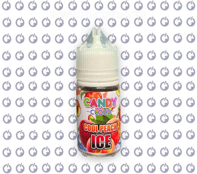 Candy Cloud Cool Peach Ice  خوخ ساقع - Candy Cloud E-Juice -  الكلان فيب.