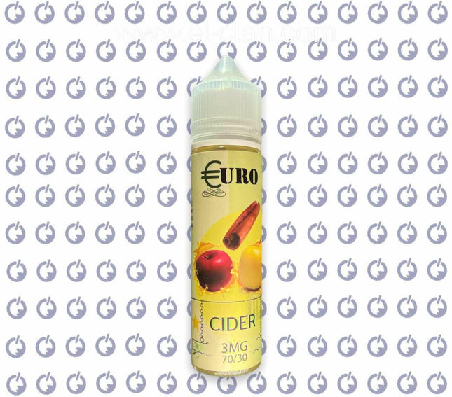 Euro Cider تفاح قرفة - Euro E-Juice -  الكلان فيب.