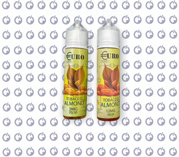 Euro Tobacco Almond توباكو لوز - Euro E-Juice -  الكلان فيب.