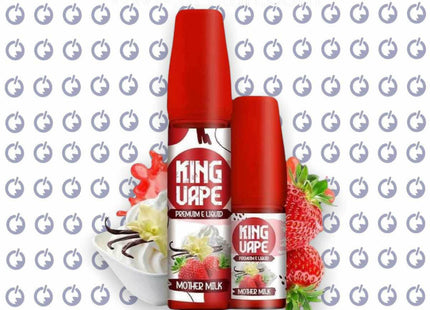 King Vape Mother Milk فراوله كريمي - King Vape E-Juice -  الكلان فيب.