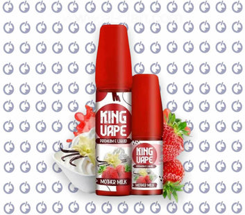 King Vape Mother Milk فراوله كريمي - King Vape E-Juice -  الكلان فيب.