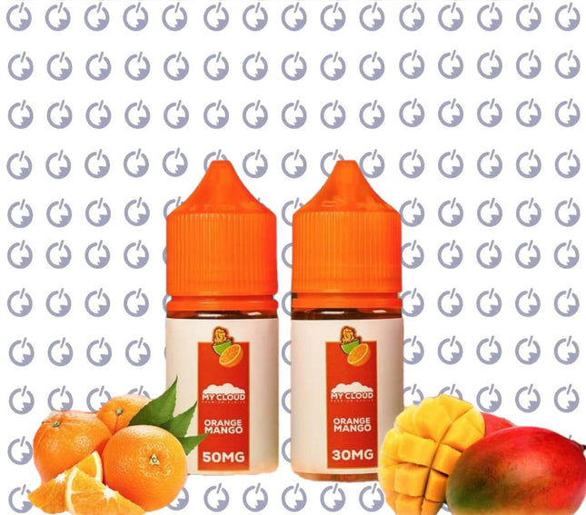 My Cloud SaltNic Orange Mango 🥭🍊 مانجو برتقال - My Cloud E-Juice -  الكلان فيب.