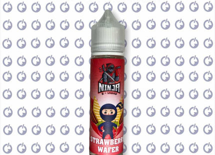 Ninja Strawberry Wafer فراوله ويفر - Ninja E-Juice -  الكلان فيب.