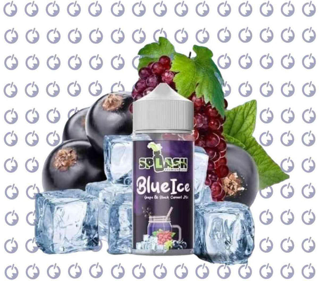 Splash blue Ice توت عنب ساقع - Splash E-Juice -  الكلان فيب.