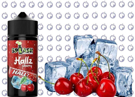 Splash Hallz Cherry نعناع كريز ساقع - Splash E-Juice -  الكلان فيب.