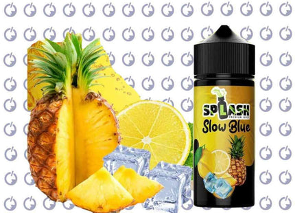 Splash Slow Blue اناناس برتقال ساقع - Splash E-Juice -  الكلان فيب.
