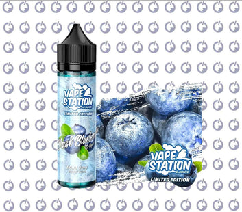 Vape Station Limited Edition Blast Blueberry فيب ستيشن توت - Vape Station E-Juice -  الكلان فيب.