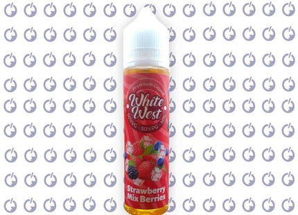 White West Mix Berries Strawberry Ice توت فراوله - White West E-Juice -  الكلان فيب.