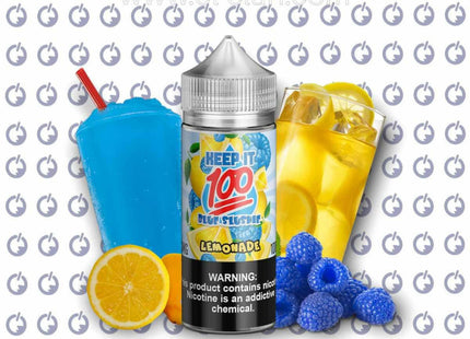 Keep it 100 Blue Slushie Lemonade  ليمون توت⁩⁩⁩⁩ - Keep it 100 -  الكلان فيب.
