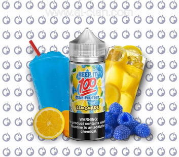 Keep it 100 Blue Slushie Lemonade  ليمون توت⁩⁩⁩⁩ - Keep it 100 -  الكلان فيب.